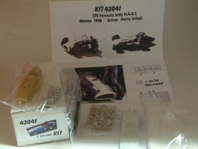 Kit Ferrari 375 Formula Indy NART #16 Monza 1958 Herry Schell Resin Kit 1:43